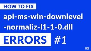 api-ms-win-downlevel-normaliz-l1-1-0.dll Missing Error on Windows | 2020 | Fix #1