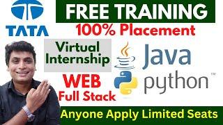 Tata Free Training Web Development With 100% Placement | Python | Data Science | Free Certificate