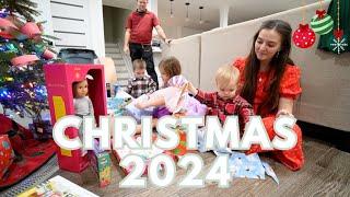 CHRISTMAS DAY 2024 VLOG  | pure chaos but we loved it! | KAYLA BUELL