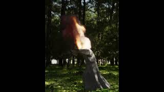 Fire Head Dance Animation #shorts