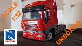 Iveco Stralis - model unboxing / 1:32 1/32 scale NEW RAY newray