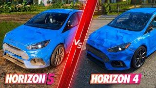 Forza Horizon 5 vs Forza Horizon 4 - Direct Comparison! Attention to Detail & Graphics! PC ULTRA 4K