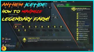 ANTHEM Icetide Event: How To Maximize Legendary Farm!