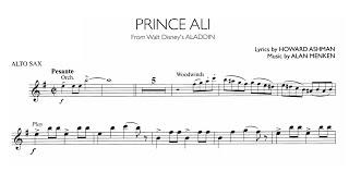 Prince Ali [WALT DISNEY'S ALADDIN] [alto sax]