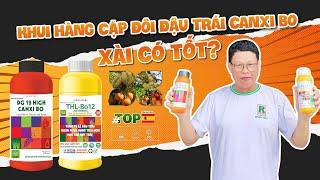 Khui hàng cặp đôi đậu trái canxi bo của phân bón TRUNG HIỆP LỢI