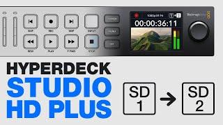 HyperDeck Studio HD Plus Review and Setup Guide