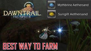 Final Fantasy XIV - Best Way to Farm Mythbrine & Sungilt Aethersand