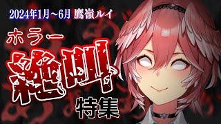 【絶叫注意】2024年1月～6月4日、鷹嶺ルイのホラゲをまとめてみました！(絶叫シーン多め)【鷹嶺ルイ /ホロライブ/切り抜き】