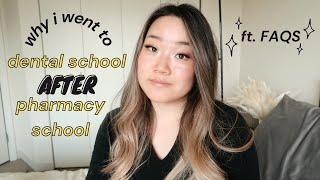 Why I did dental school AFTER pharmacy - why not med school, why finish pharmacy first, & more FAQs!