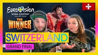 THE WINNER! | Nemo - The Code (LIVE) | Switzerland| Grand Final | Eurovision 2024 | REACTION