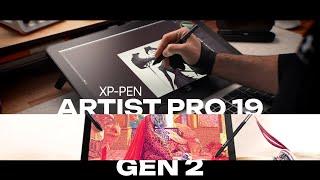 XP-Pen Artist Pro 19 (Gen 2) - I Hope Wacom Is Paying Attention!