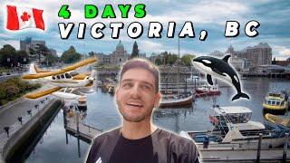 4 Days In Victoria BC    (I Saw EVERYTHING)