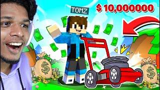 I BECAME RICH With LAWN MOWER in MINECRAFT !!!