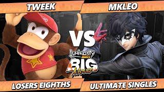 LMBM 2025 TOP 8 - MkLeo (Joker) Vs. Tweek (Diddy Kong) Smash Ultimate - SSBU