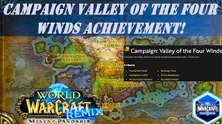 Campaign Valley of the Four Winds Achievement | Remix: Mists of Pandaria | Greater Bronze Cache