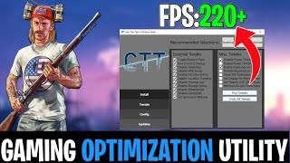 OPTIMIZE Windows For GAMING With This Utility- FIVEM FPS BOOST *NEW METHOD* 2022️