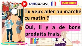 Français en dialogues : 240 Questions et réponses en français pour niveau A2