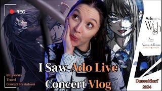 Ado Live is Incredible !!! | Ado's wish tour concert VLOG !!!