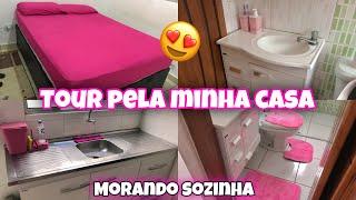 TUOR PELA CASINHA DE 2 CÔMODOS | MORANDO SOZINHA AOS 19 