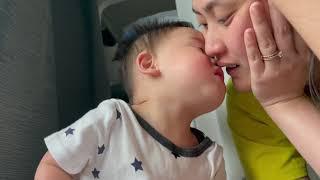 Zeus first kisses for mama ️ | 10 Months | Zeus, The Baby Vlogger