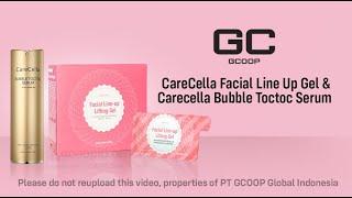 CareCella Facial Line Up Gel & CareCella Bubble TocToc Serum