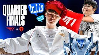 ONE OF THE WORST SERIES I HAVE EVER WATCHED | T1 vs TES | Worlds 2024 QUARTERFINALS