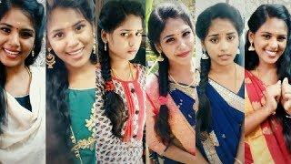 Nandhini all tiktok video collections 9 || nanthu tiktok collections || Tamil dudes