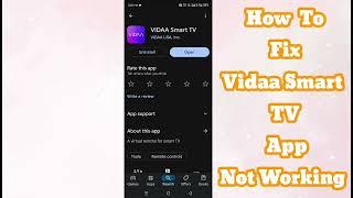 How to Fix Vidaa App Not Working | Vidaa Smart TV App Not Working Solutions