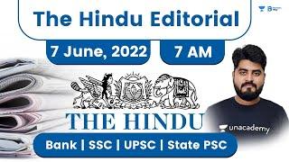 The Hindu Newspaper Editorial Analysis | 7 June 2022 | Vishal Parihar | Bankers Way