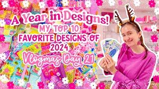 A Year in Designs  My Top 10 Favorite Designs I Created in 2024  VLOGMAS DAY 21