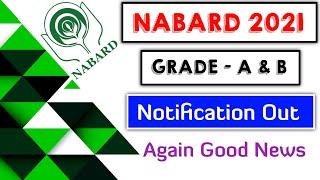 NABARD 2021 Notification Out | Grade - A & B | Younger Age |