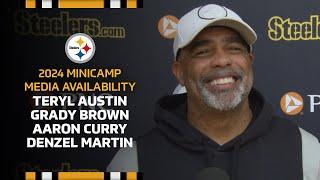 Defensive Coach Media Availabilities (June 12) | Pittsburgh Steelers