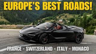 Driving Europes Best Roads! European Road Trip Special | Route De Riviera 2024