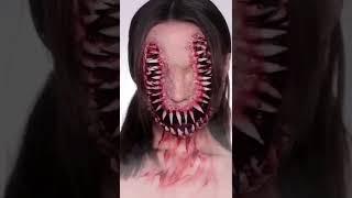 Horror Makeup  идея макияжа на Хеллоуин #гримнахеллоуин #грим #хеллоуин #halloween #sfxmakeup #fx