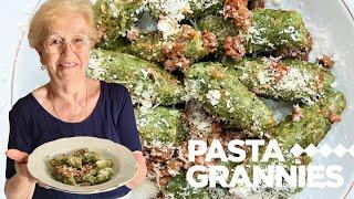 Adele makes green gnocchi called "malfatti" (badly made!) | Pasta Grannies