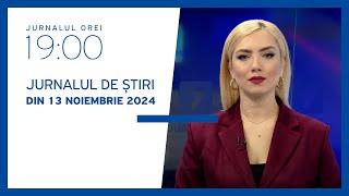 Jurnalul orei 19:00, 13.11.2024