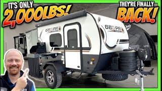 Their SMALLEST & LIGHTEST RV! 2024 Rockwood Geo Pro 12S Travel Trailer