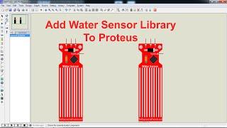 Tambahkan Perpustakaan Sensor Air ke Proteus