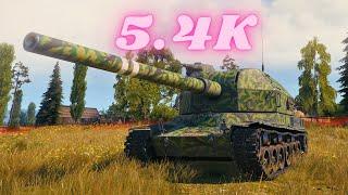 Bat.-Châtillon 155 58 - 5.4K Damage Arty World of Tanks   #wot #worldoftanks