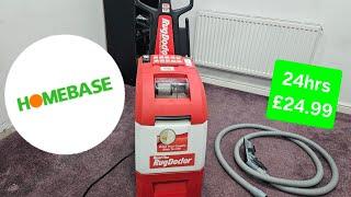 🫧  Rug Doctor carpet cleaner Hire Homebase UK 