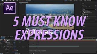 5 Must-Know Expressions for Adobe After Effects CC (2017)