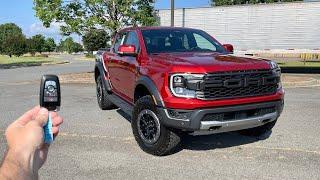 2024 Ford Ranger Raptor: Start Up, Exhaust, Test Drive, Walkaround, POV and Review