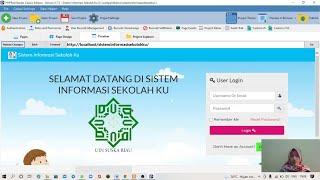 TUTORIAL PHPrad-Membuat Aplikasi tanpa Coding (Sistem Informasi Sekolahku) dengan menggunakan PHPrad