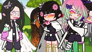 “My god. . These b*s gay. .“|| Meme|| Demon Slayer|| ShinoMitsu|| Kananezu|| Gacha club