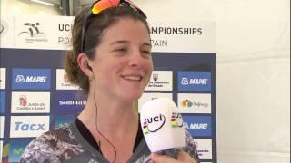 Evelyn Stevens Interview after Specialized Lululemon become the Women's Team Time Trial Champions