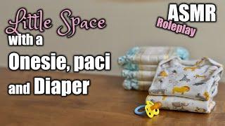 Princess getting into little space with a paci and onesie | ASMR roleplay | comforting | DDLG