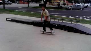 Ricky Rivera skateboarding