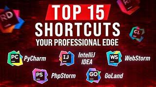 Coding Like a Pro: Top 15 Shortcuts for IntelliJ, PyCharm, WebStorm, PhpStorm - JetBrains Approved!