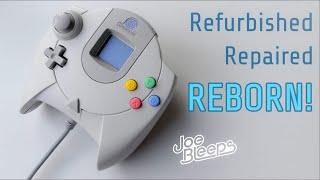 Making an old Sega Dreamcast controller like new