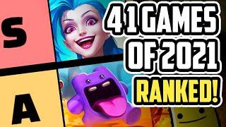 BEST MOBILE GAMES OF 2021 TIER LIST | 41 MOST IMPACTFUL ANDROID & iOS GAMES OF THE YEAR!